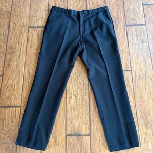 Tasso Elba Greg Norman Black Dress/Golf Pants 36X32 Athleisure Wrinkle Resistant